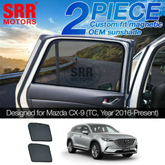 Custom Magnetic Sun Shade Rear Door Car Window For Mazda CX-9 CX9 TC 2016-2020