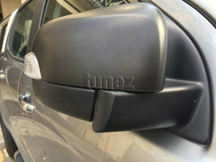 Ford Ranger T6 PX MK1 MK2 MK3 2012-2020 Matte Black Side Mirror Lamp Cover