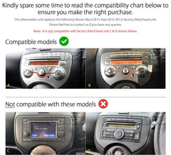 Android Auto CarPlay For Nissan Micra K13 2010-2013 Stereo Radio MP3 MP4 DSP Car