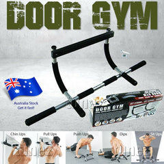 Portable Upper Body Gym Workout Home Exercise Door gym Pull Chin Up Iron Bar ABS