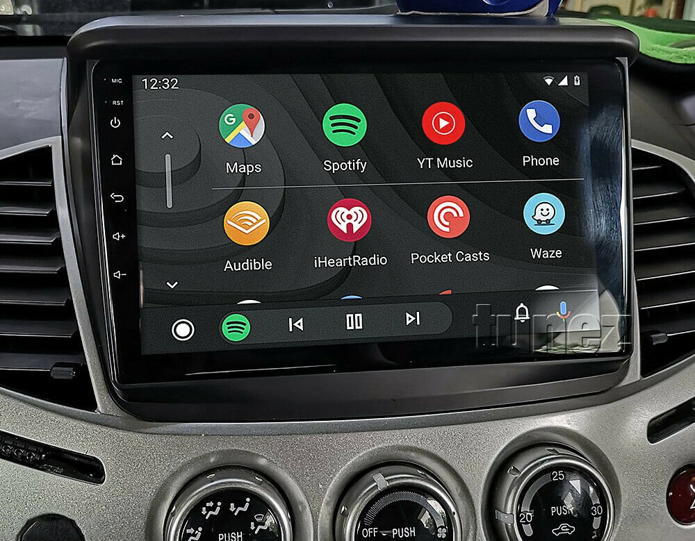 Apple CarPlay Android Auto For Mitsubishi Triton ML MN 2007-2013 Radio Stereo