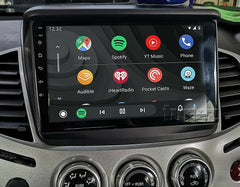 Apple CarPlay Android Auto For Mitsubishi Triton ML MN 2007-2013 Radio Stereo