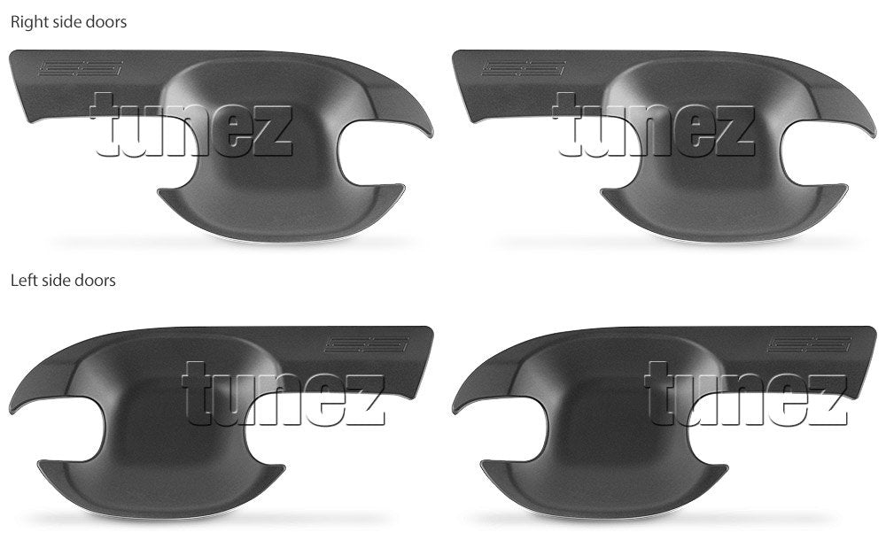 Matt Door Handle Cup Guard Cover For Mazda BT-50 BT50 2020 2021 2022 TF