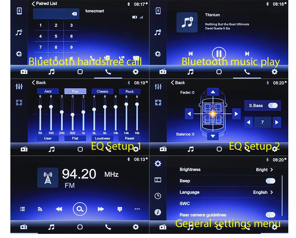 Apple CarPlay Android Auto For Honda Jazz 2009-2012 Radio Stereo MP3 MP4 USB