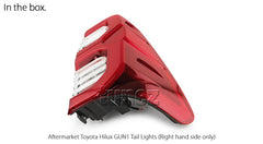 RIGHT Side Replacement Tail Rear Lamp Light For Toyota Hilux 2015-2022 AN120