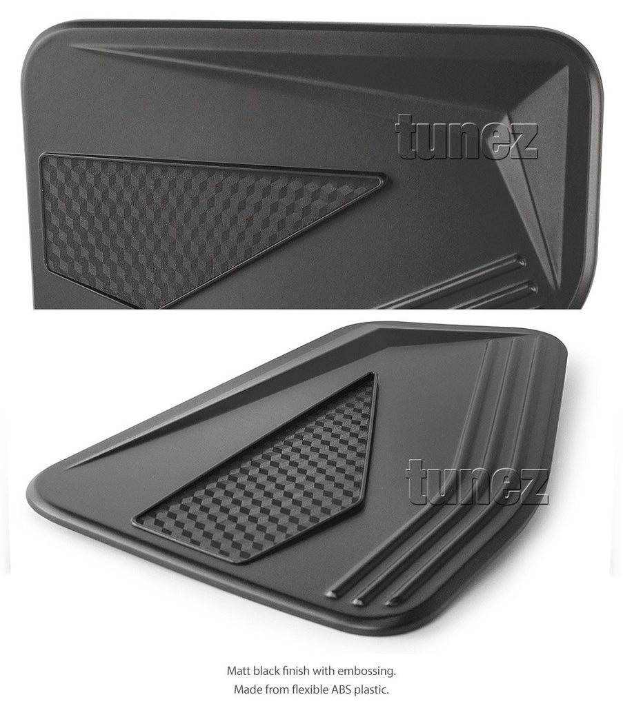 Fuel Gas Petrol Tank Door Matte Black Cover Car For Isuzu D-Max RG 2021 2022