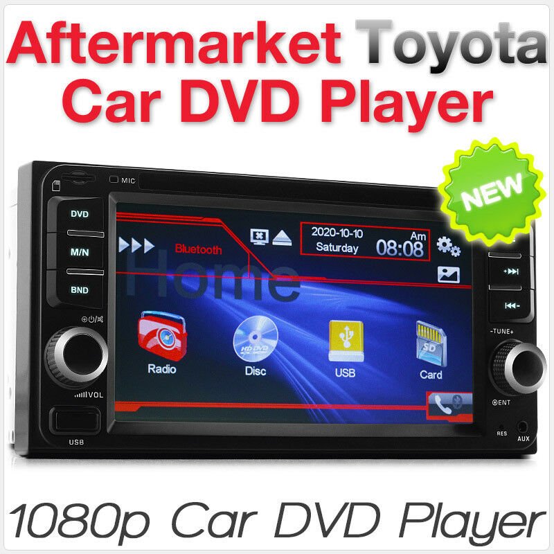 Car DVD Radio MP3 Player For Toyota Corolla Camry Kluger Hiace RAV4 Yaris Echo