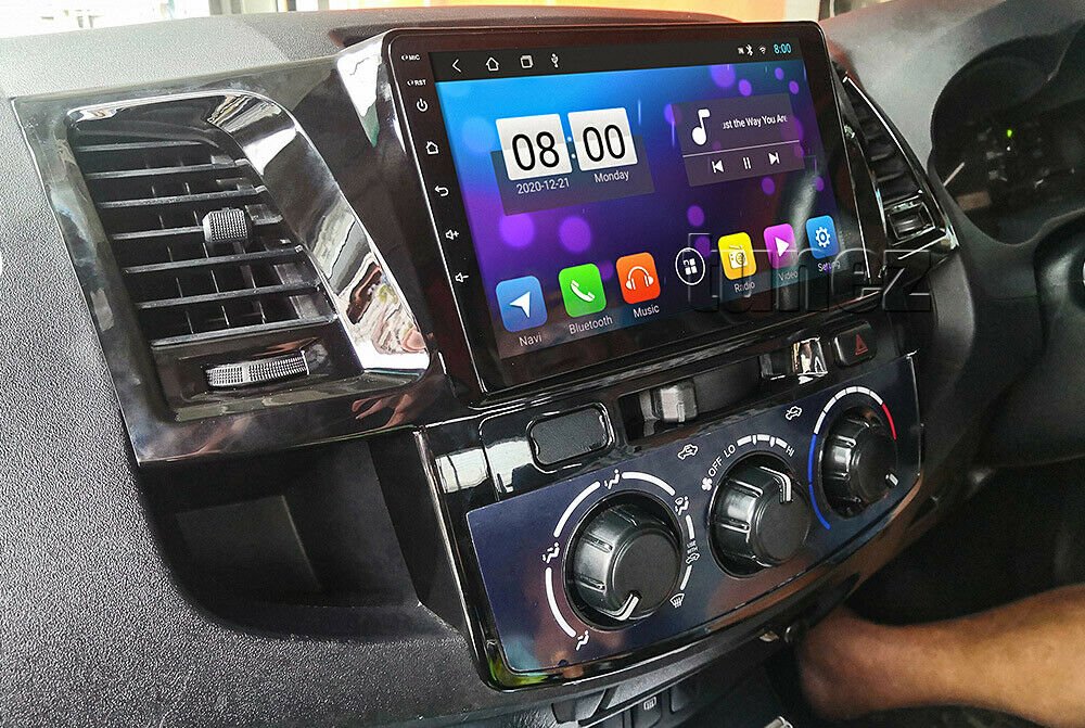 9" Android Car Player MP3 For Toyota Hilux 2005-2014 Stereo Radio GPS Fascia
