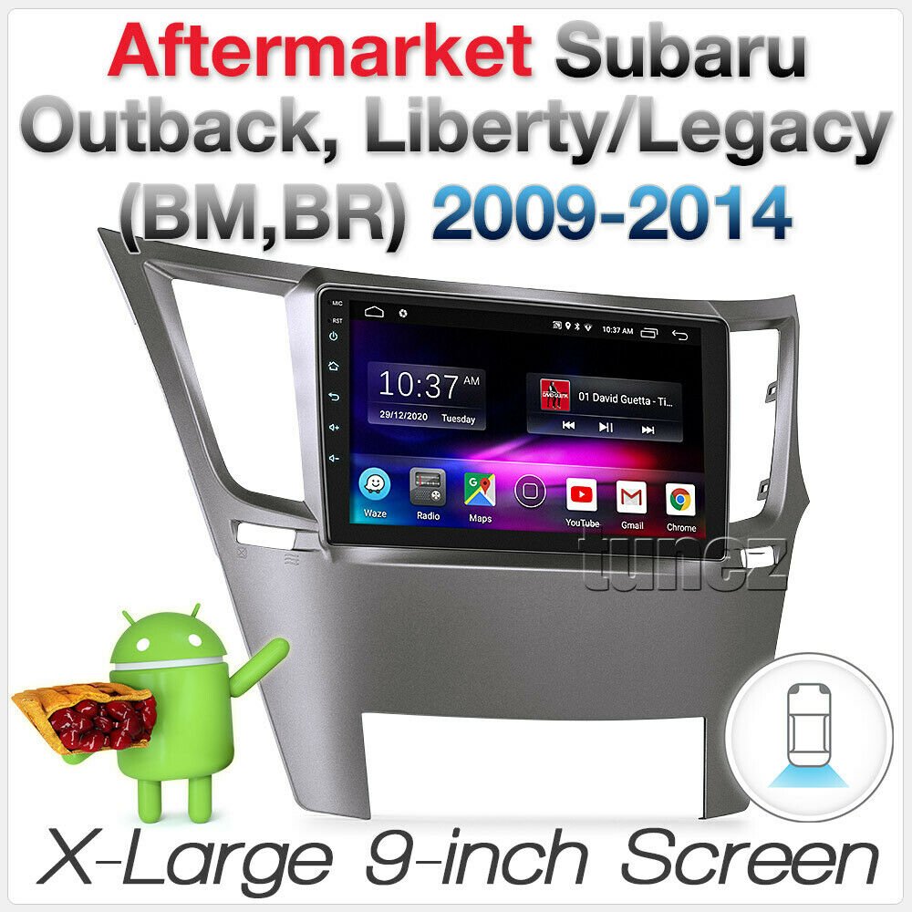 9" Android Car Player Stereo Radio Subaru Outback Liberty 2009-2014 USB MP3 MP4