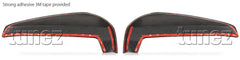 Matte Black Side Mirror Cover Guard Protector For Isuzu D-Max DMAX RG 2021 2022
