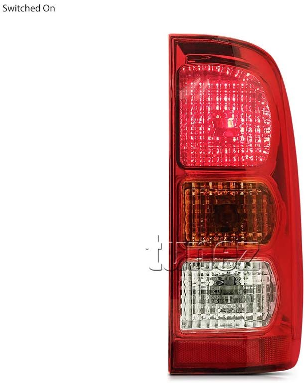 NEW Right Side Tail Light Rear Lamp for Toyota Hilux 7th Generation AN10 AN20 AN30 KUN26R SR SR5 Workmate 2004-2015 Replacement Right-Hand-Side Tail Lamps With Bulbs & Globe Facelift Edition