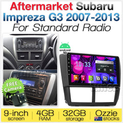 Apple CarPlay Android Auto For Subaru Impreza GR GV MP3 MP4 Player Radio Stereo
