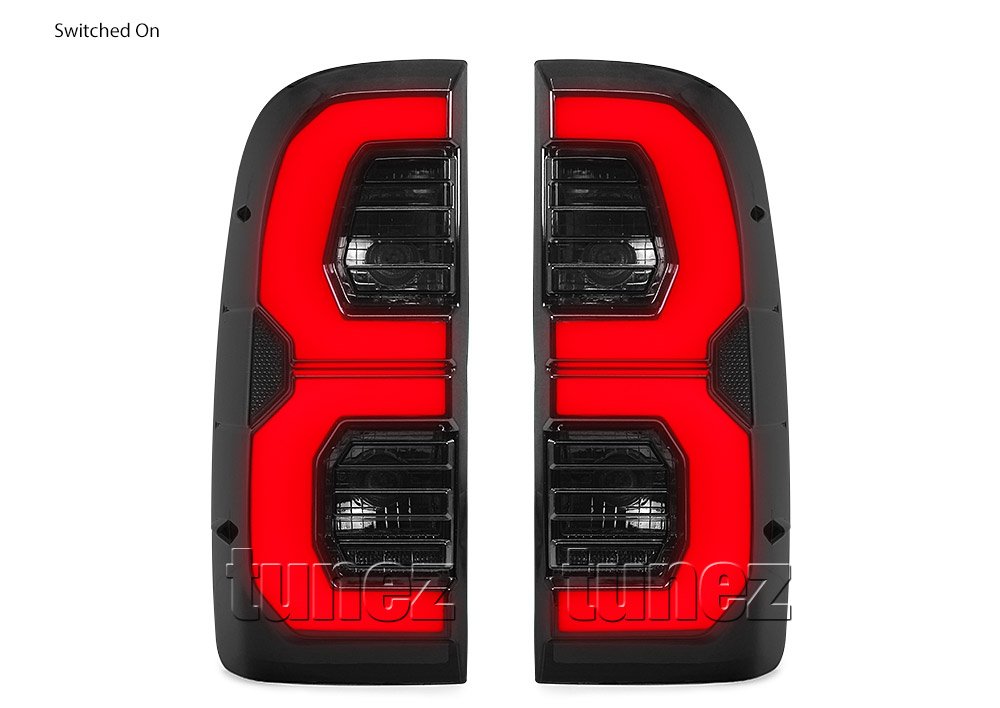NEW Smoke LED Tail Rear Lamp Light For Toyota Hilux 2005-2014 SR SR5 KUN26