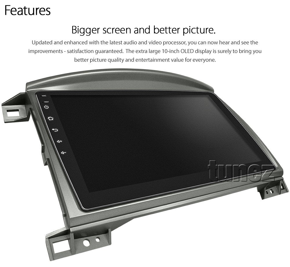 Apple CarPlay Android Auto For Toyota LandCruiser 100 2003-2007 Radio Stereo MP3