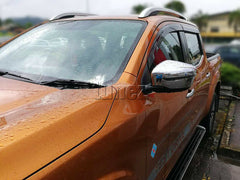 Window Door Visor Weather Shield For Nissan Navara NP300 D23 2015-2020 Ute