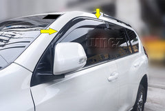 Window Door Visor Weathershield Weather Shield For Toyota Land Cruiser Prado 150
