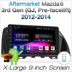9" Android MP3 Car Player For Mazda 6 GJ 2012-2014 GPS Head Unit Stereo Radio