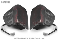 Smoke Animated Startup LED Tail Lights Lamp For Mazda BT-50 BT50 2020 2021 2022
