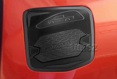 Petrol Gas Fuel Tank Door Cap Black Cover Car Compatible with Isuzu DMax D-Max RT50 RT85 Year 2012-2019
