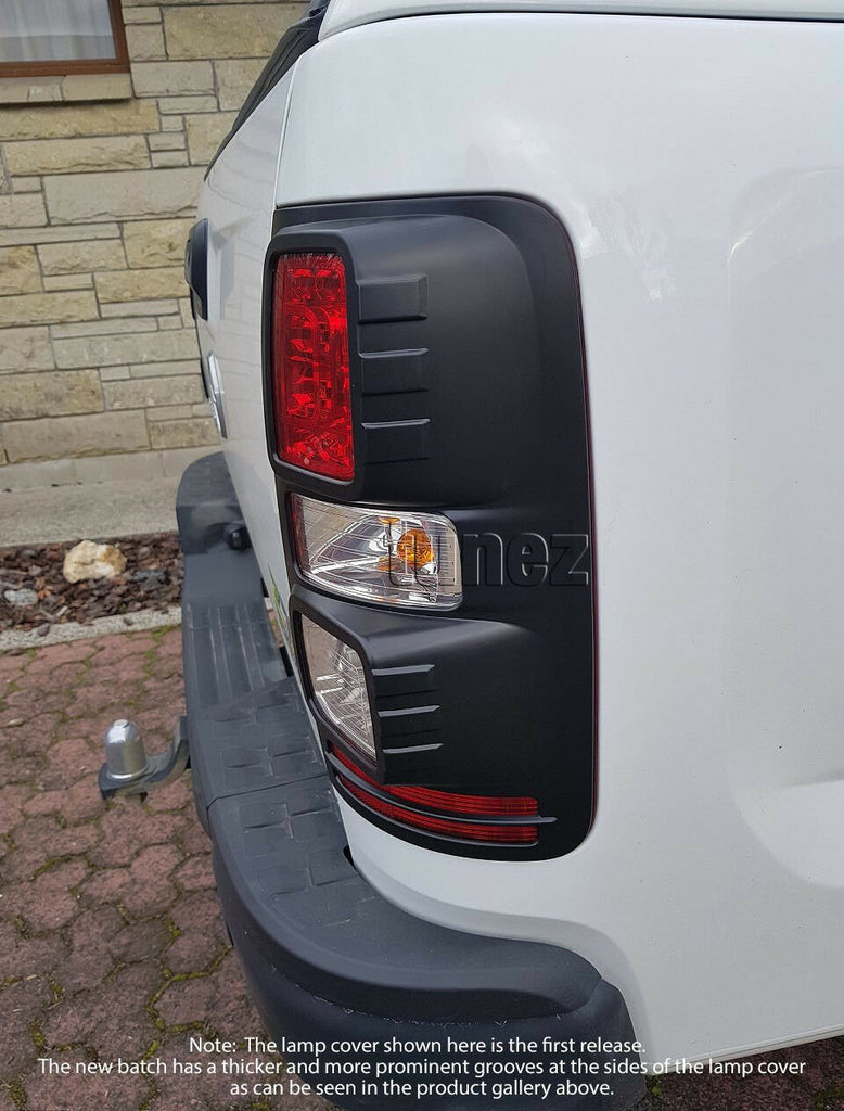 Front Tail Rear Light Lamp Cover Black Holden Colorado RG MK1 2012-2016