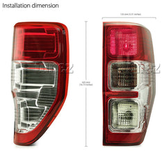 #1 Ford Ranger T6 PX '12-'19 Ute Replacement Rear Tail Light Lamp Pair LH+RH New