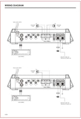 Nakamichi NGO-A80.2 Car Stereo Amplifier 960 Watts Maximum Power