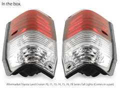 LED Rear Tail Light For Toyota Land Cruiser 70 71 73 74 75 76 78 Series