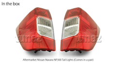 #1 NEW Tail Rear Lamp Lights For Nissan NP300 Navara D23 DX RX ST ST-X Pair Set