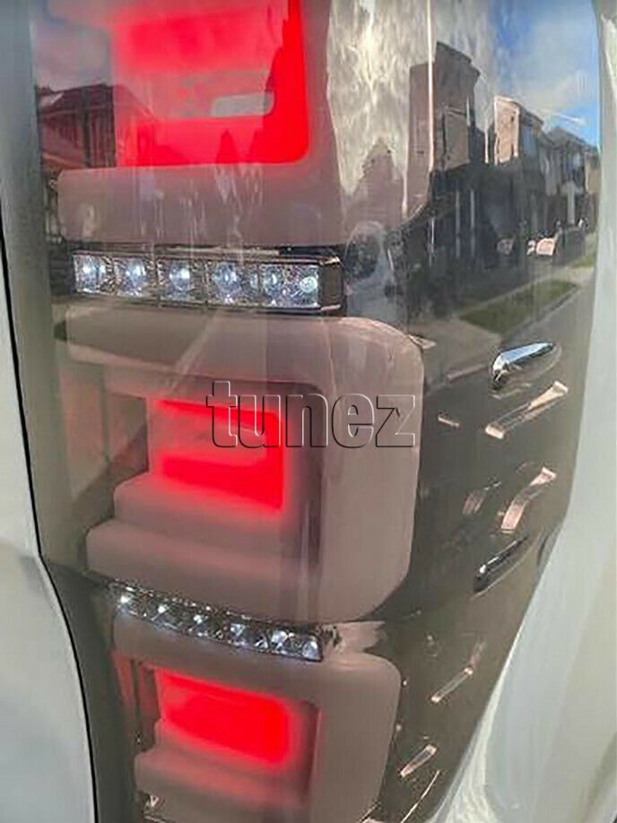 Smoked LED Tail Rear Lamp Light For Ford Ranger PX T6 MK2 XL XLT XLS Wildtrak