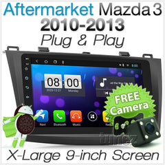 9" Android Car MP3 Player For Mazda 3 BL 2010-2013 Radio GPS Stereo Fascia Kit