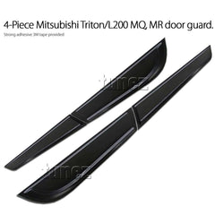 Door Guard Side Panel Protector Cladding Mitsubishi Triton MQ MR GLX GLS GLX+