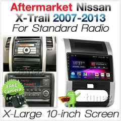 10" Android Car Player MP3 For Nissan XTrail T31 2007-2013 Radio Stereo Fascia Standard Radio