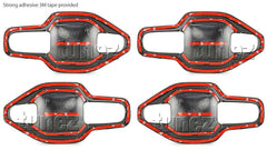 Door Handle Cup Guard Cover For Ford Ranger T6 PX XL XLT XLS Raptor Wildtrak