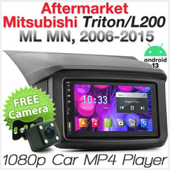 NEW Android MP3 Car Player Mitsubishi Triton 2009 2010 GPS Stereo Radio Fascia