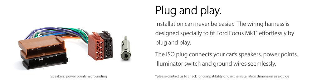 Car Audio Support DVD MP3 MP4 USB Player Stereo Head Unit Radio Replacement for Focus MK1 Fascia ISO Kit