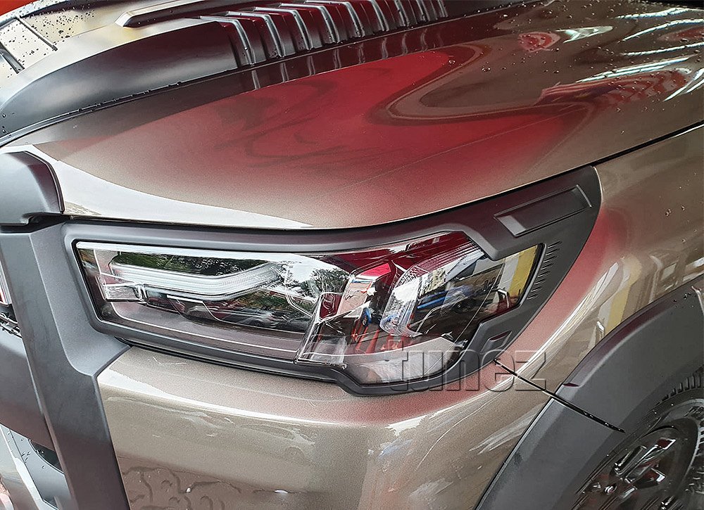 Headlight Head Light Lamp Cover For Toyota Hilux Mk3 2020 2021 2022 SR5 Rogue