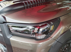 Headlight Head Light Lamp Cover For Toyota Hilux Mk3 2020 2021 2022 SR5 Rogue