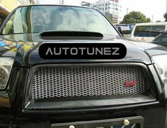 Carbon Fiber Car Grille Grill For Subaru Forester STI 2006-2007 Black
