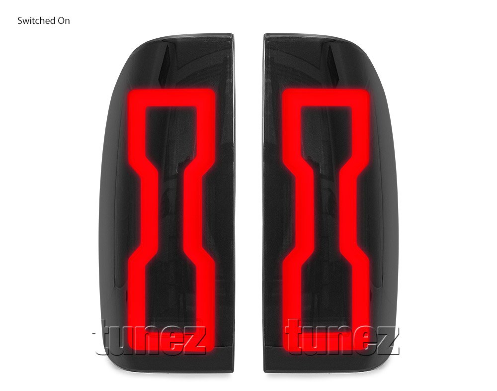 Smoke LED Tail Lights Lamp Rear For Ford Ranger T5 PJ PK 2007-2011 XL XLT