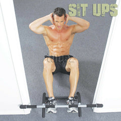 Portable Upper Body Gym Workout Home Exercise Door gym Pull Chin Up Iron Bar ABS