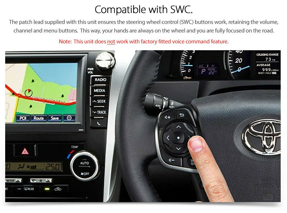 10" Android Car MP3 Player For Toyota Aurion XV50 2012-2014 Radio GPS Stereo MP4