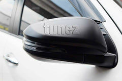 Matte Matt Black Side Mirror Cover For Toyota Fortuner Hilux TRD GUN GUN1
