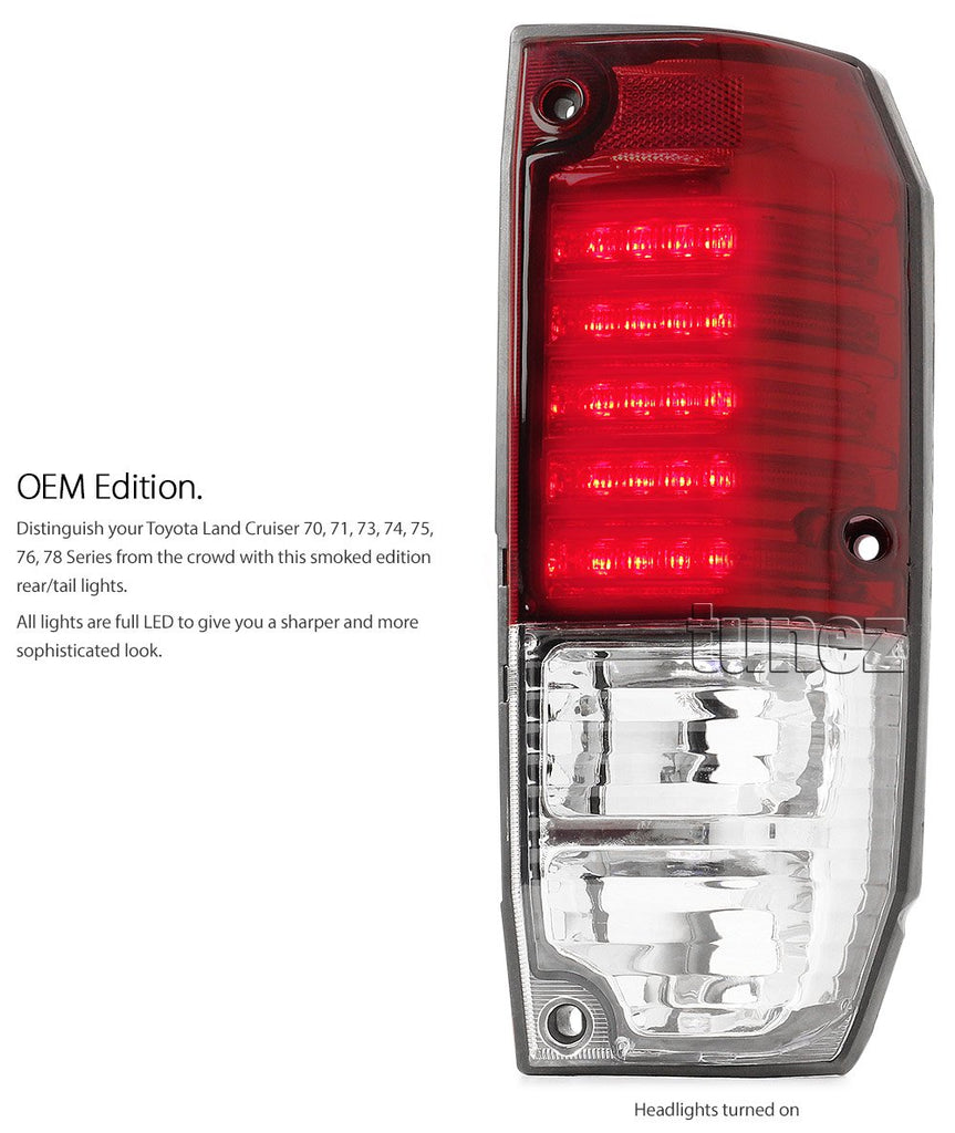 LED Rear Tail Light For Toyota Land Cruiser 70 71 73 74 75 76 78 Series