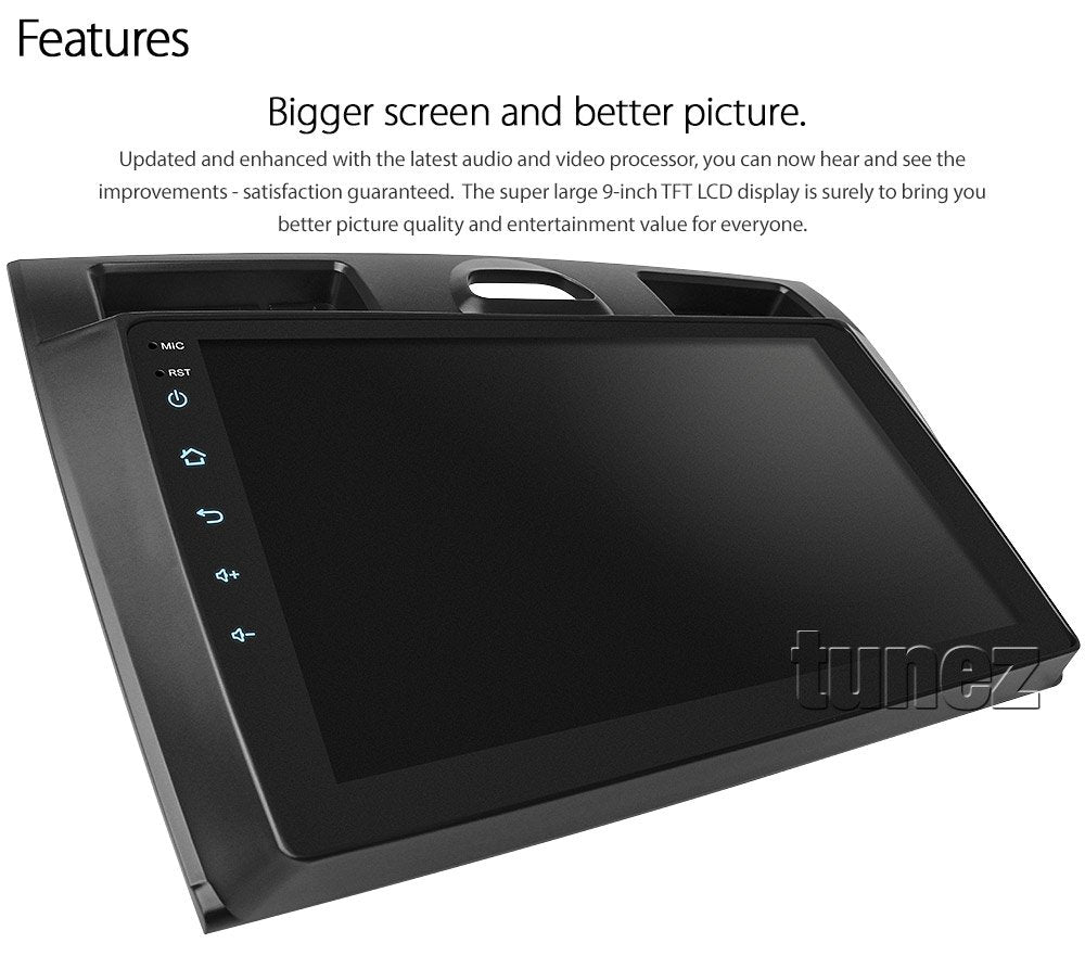 9" Android Car MP3 Player For Ford Fiesta Mk5 2006-2008 Stereo Radio MP4 WP