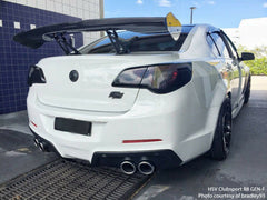 57" Carbon Fiber Black 3D GT Wing Spoiler Drift Down Force G Universal AT Type F