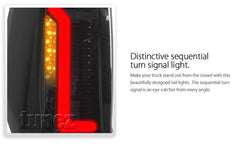 NEW Smoke Full LED Tail Lights Lamp Rear For Mitsubishi Triton MR 2020 2021 2022