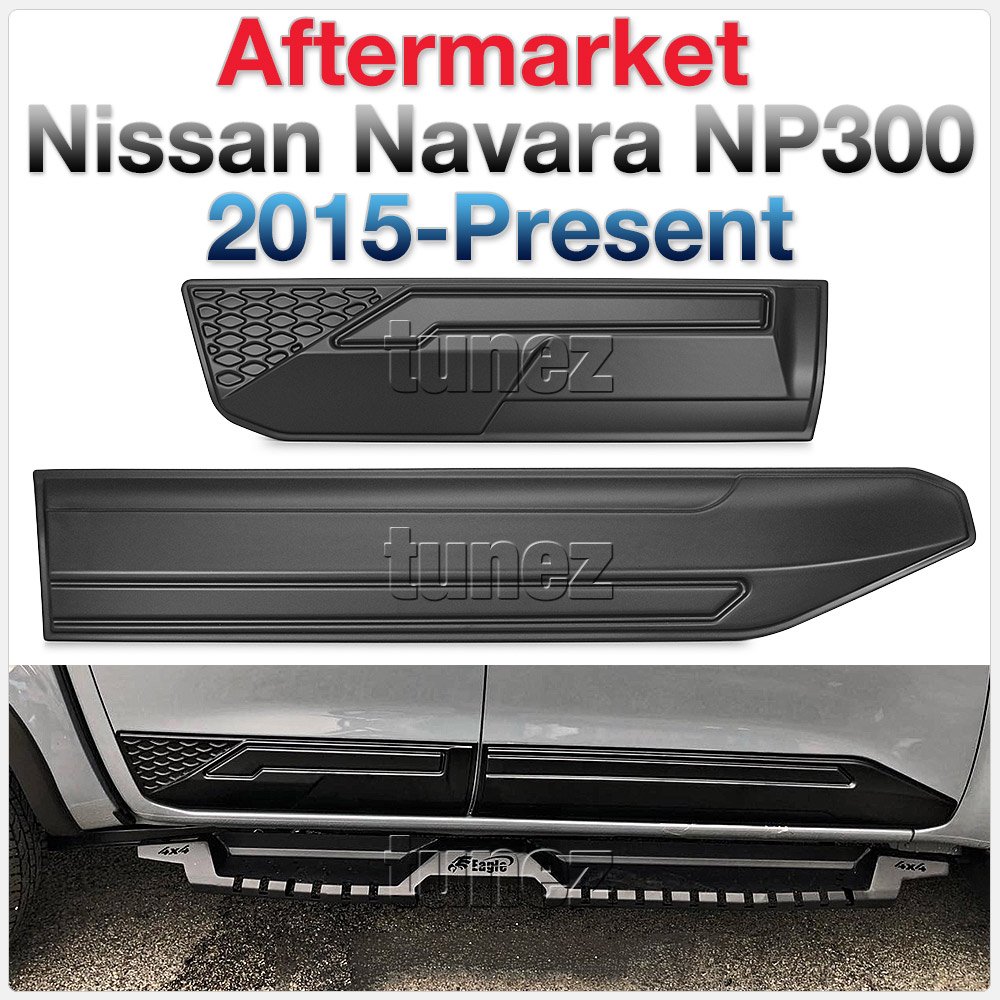 Cladding Guard Protector Door Guard Side Panel Protector Cladding Navara NP300 D23 2015-2024 ...