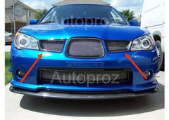 Carbon Fiber Car Grille Grill For Subaru Impreza WRX STI 2006 2007 TU 3 Piece
