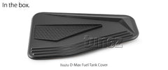 Fuel Gas Petrol Tank Door Matte Black Cover Car For Isuzu D-Max RG 2021 2022