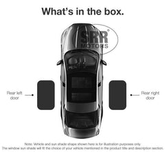 Custom Magnetic Sun Shade Rear Door Side Car Window For Mazda CX-5 KF 2018-2020